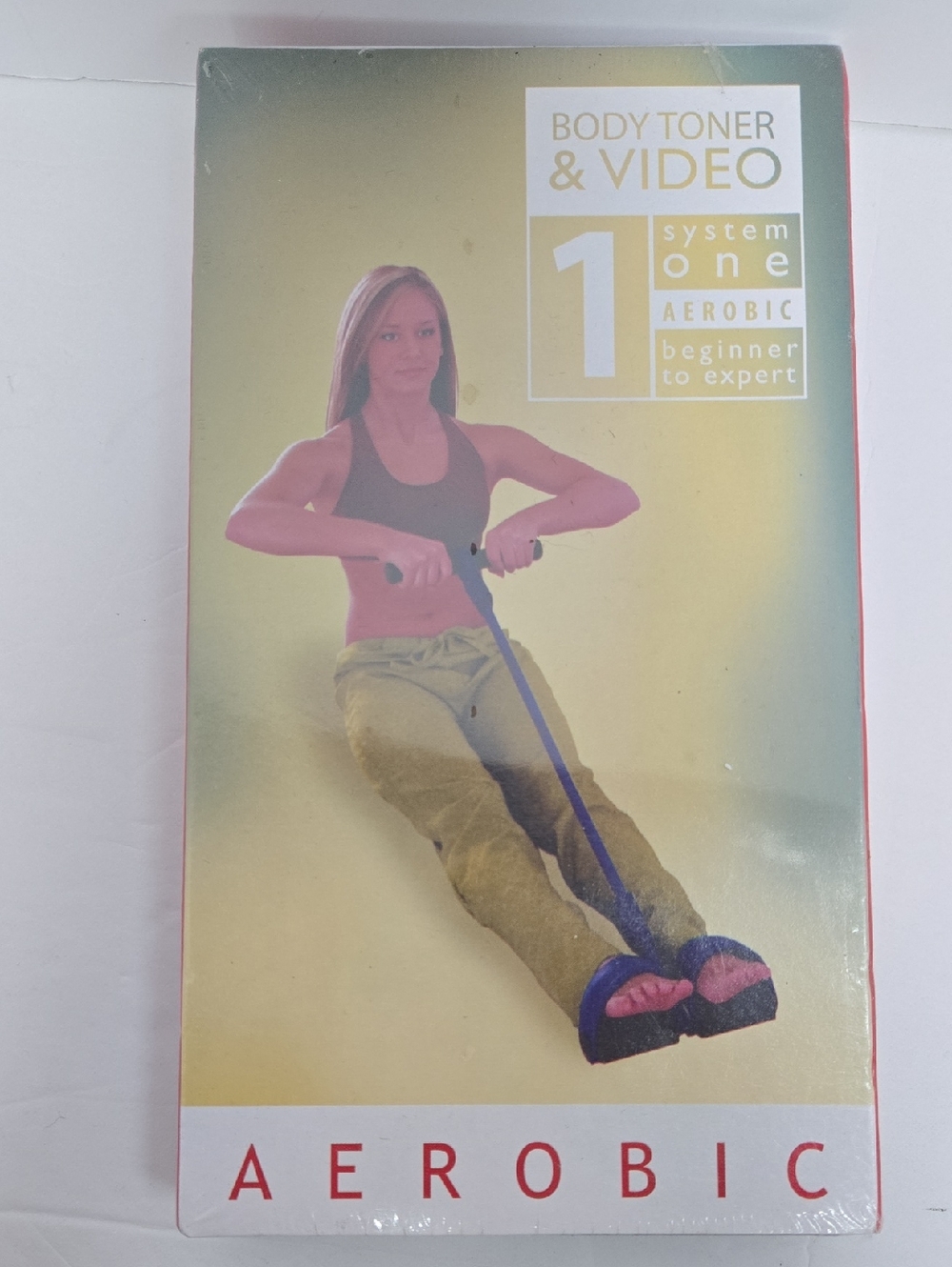 Aerobic Body Toner Video System One Beginner To Expert 2003 VHS